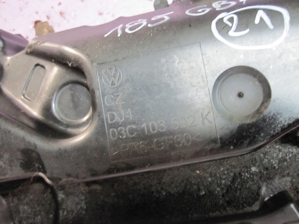 фото №8, Vw eos 1.4 tsi 10r.160km cav 03c103502k 03c145650b защита компрессор