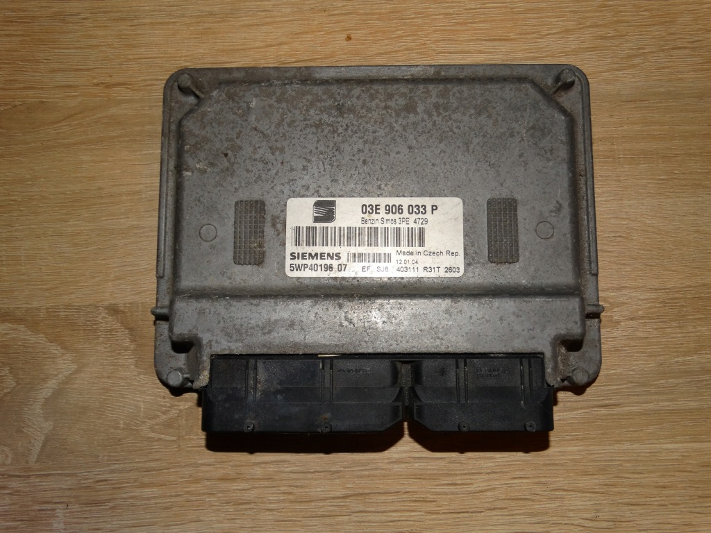 фото №1, Бортовий комп'ютер блок керування двигуна vw 03e906033p