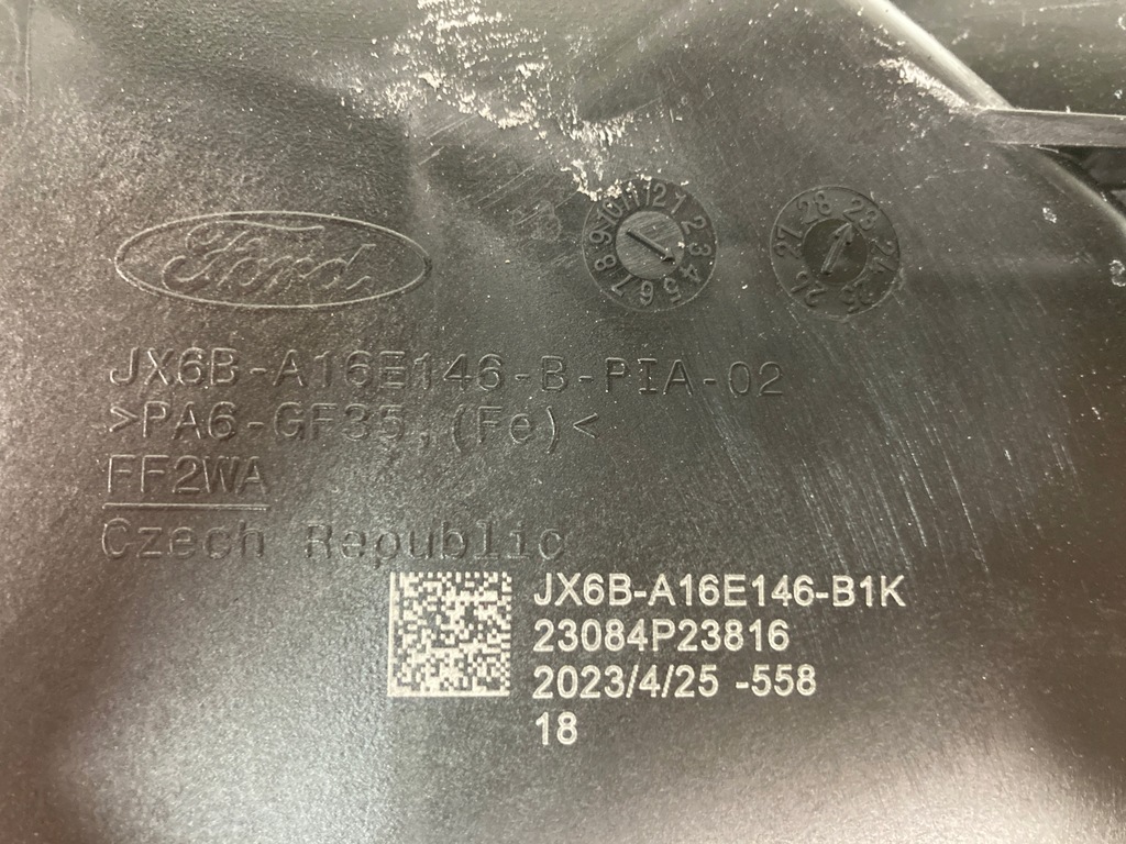 фото №6, Pas передний воздуховод жалюзи ford focus mk4