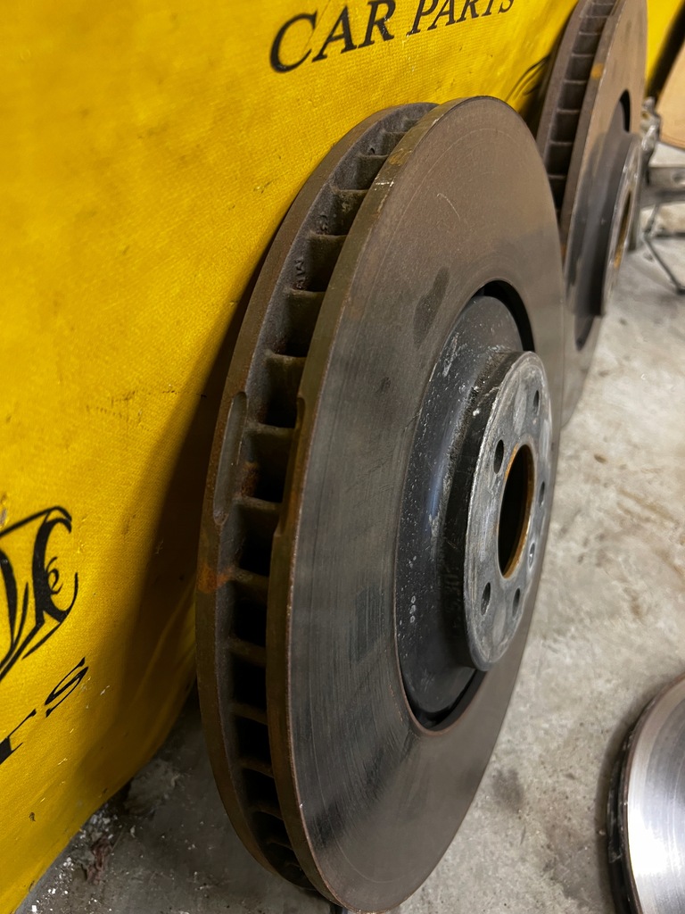 фото №13, Комплект гальмівні диски супорти гальмівні колодки гальмівні audi a8 d4