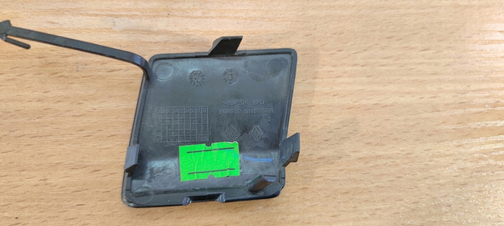 фото №3, Заглушка фаркоп бампера перед renault clio iv lift