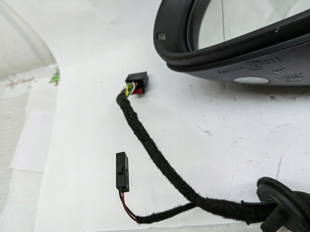 фото №9, Vw touareg ii 7p дзеркало ліва 17pin 15+2