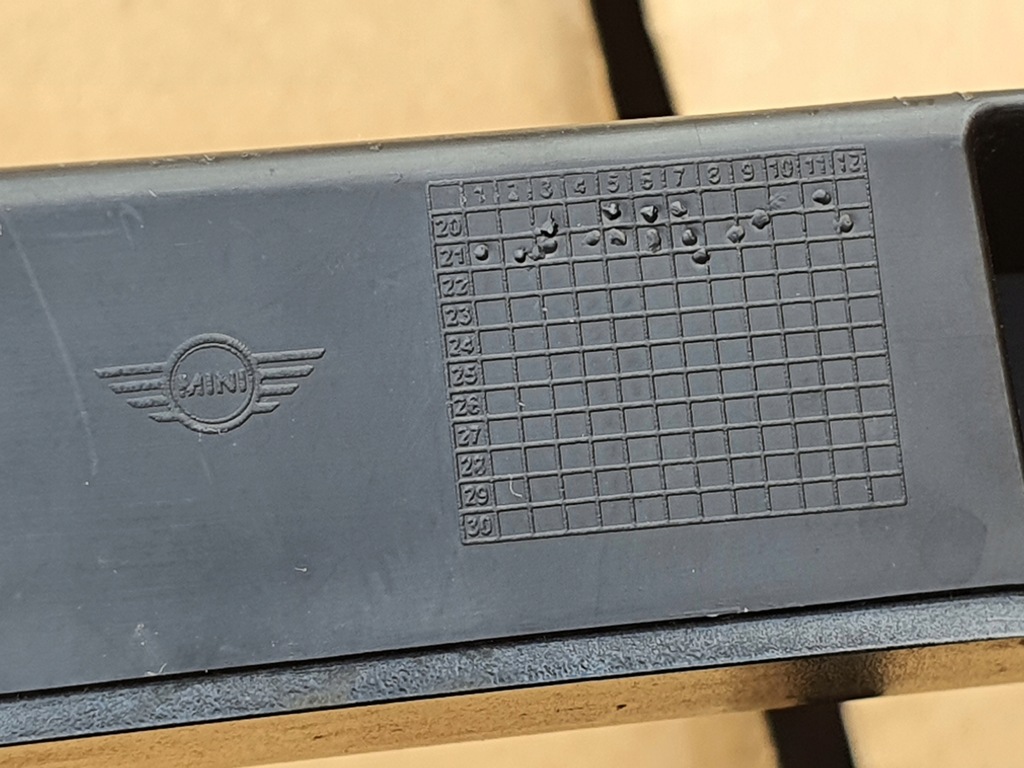 фото №11, Решётка радиатора решётка бампера mini cooper s f55 f56 lift