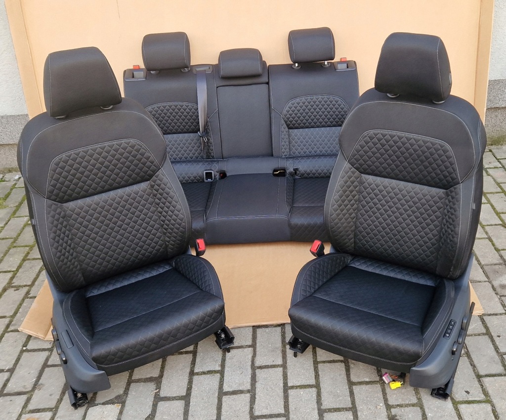 фото №1, Сидіння заднє сидіння skoda superb iii full електрика ideał комплект