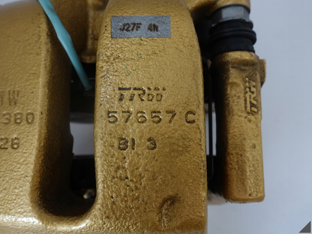 фото №13, M5 f90 m8 f91 f92 gold суппорт+ тормозные колодки задняя правый