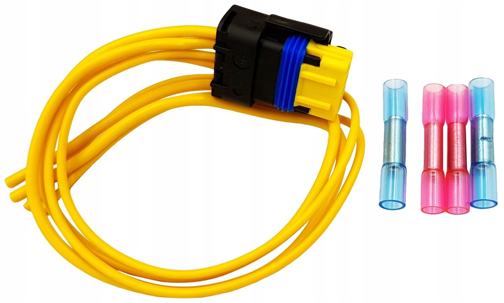 фото №3, Renault megane ii штекер насоса топлива 4 pin