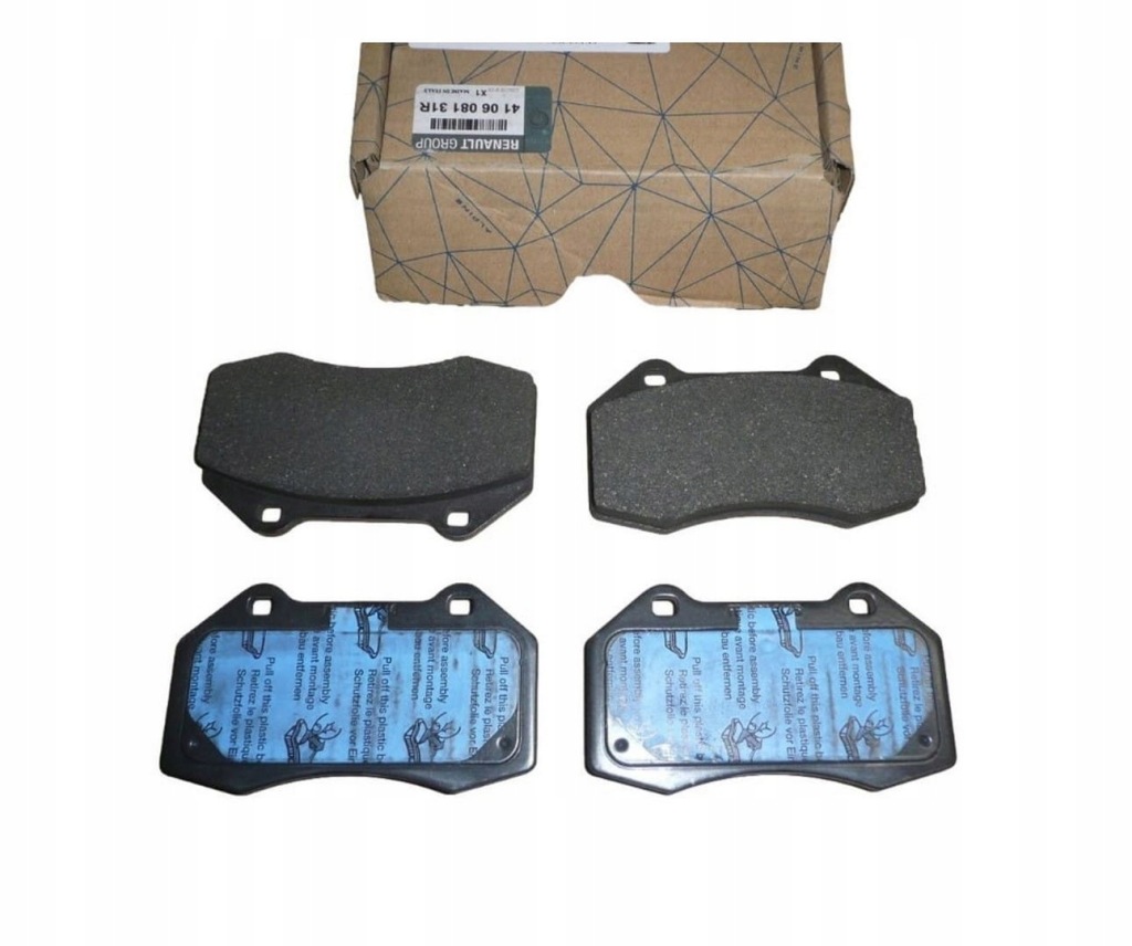 Купити Гальмівні колодки гальмівні перед 410608131r renault alpine оригінал