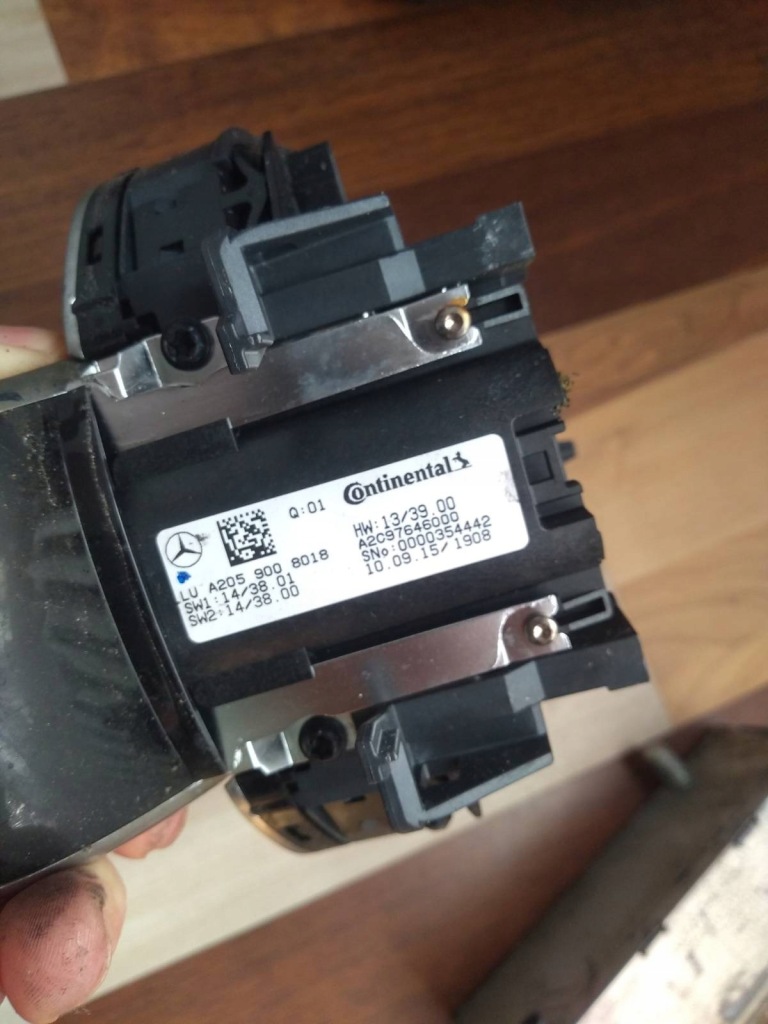 фото №2, Mercedes w205 панель контроллер idrive command