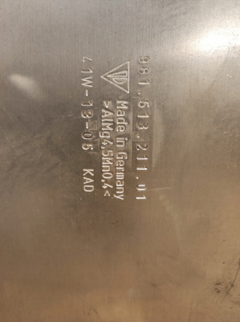 фото №7, Захист плита лист шумоізоляція двигуна porsche cayman 981