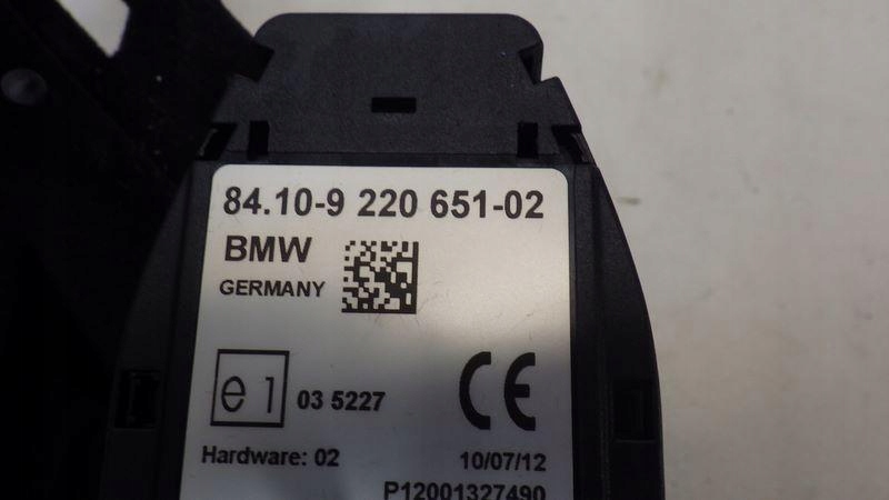 Бардачок вкладыш туннель адаптер разъём европа bmw 5 f10 f11 9220651 с Разборки
