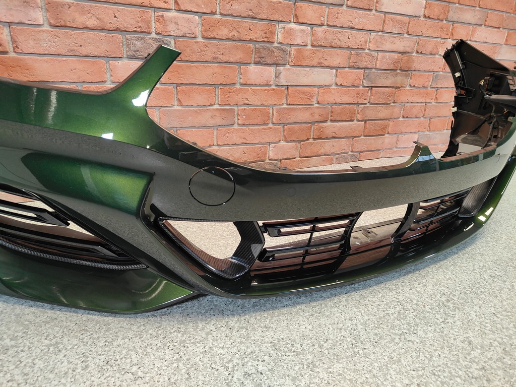 фото №8, Бампер перед передній bmw 8 g14 g15 g16 карбон m набір c4e sanremo green