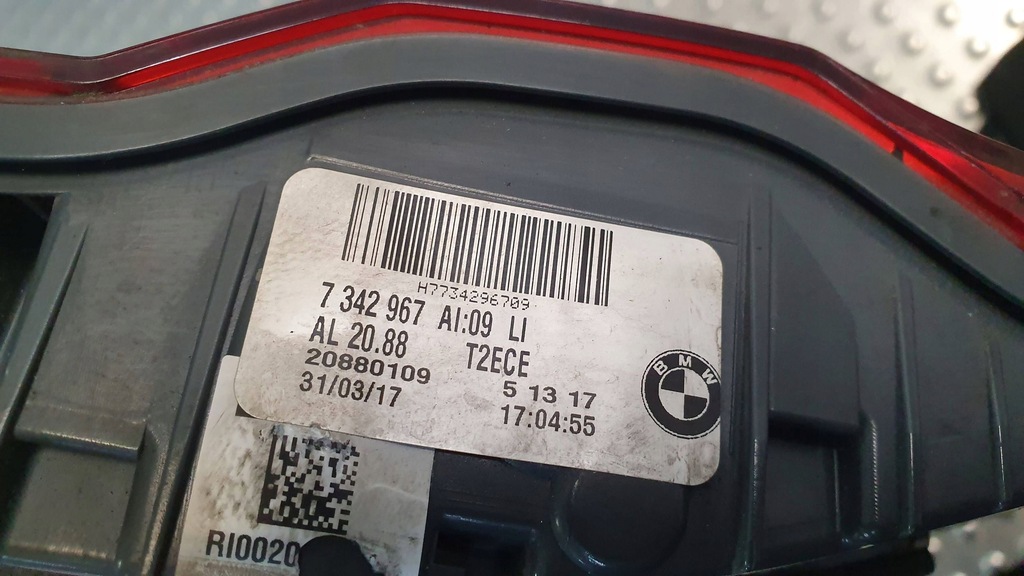 фото №7, Лампа задняя левая bmw 7 g11 w крышка 7342967 15-