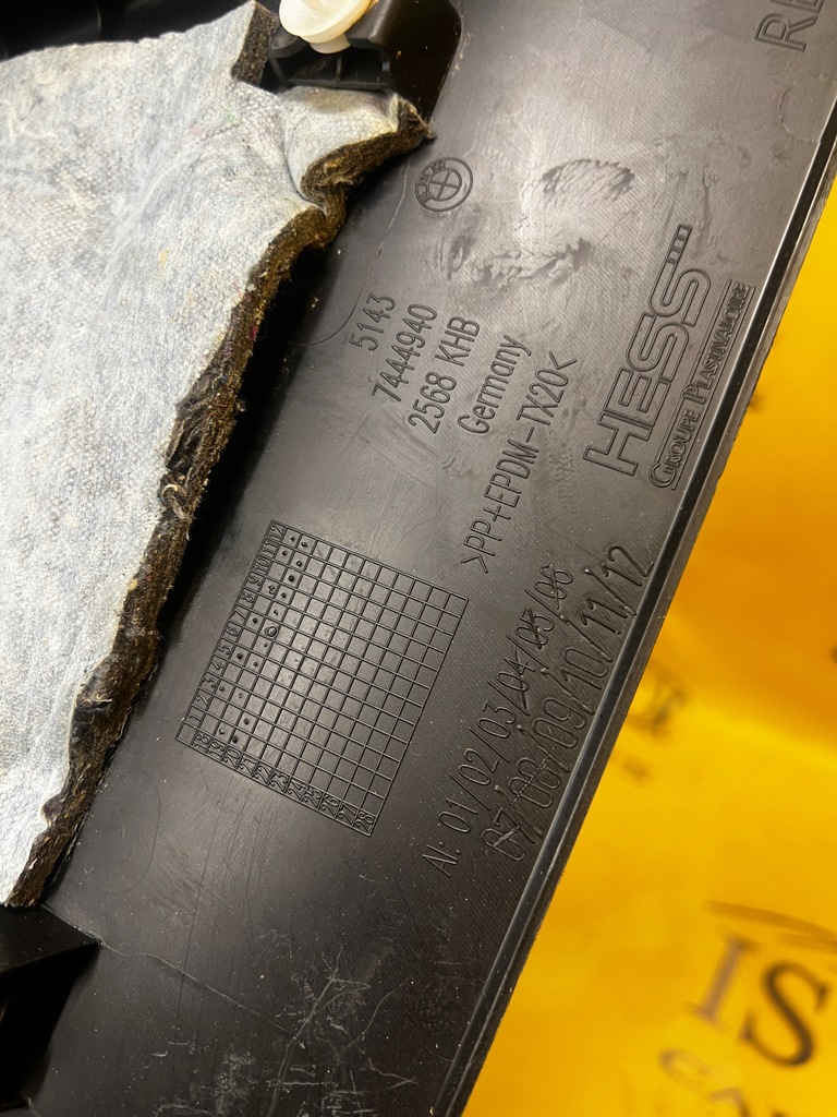 фото №6, Обшивка захист стійка права правий bmw 1 f40 118i