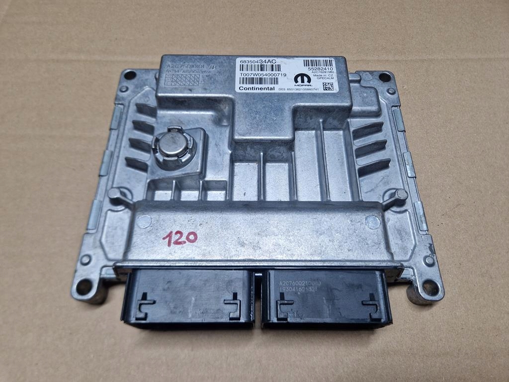 фото №1, Бортовой компьютер двигателя fiat 500x jeep renegade 68350434ac 55282410 m