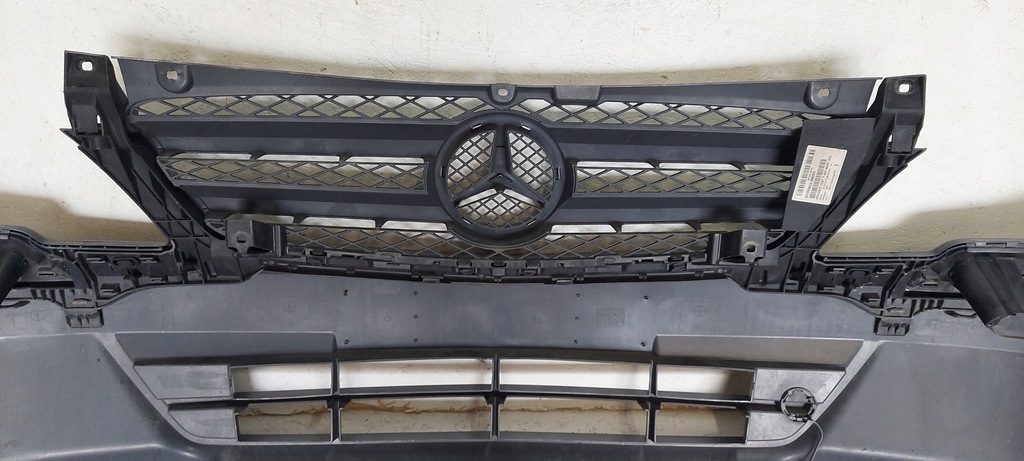 фото №10, Mercedes w639 lift viano vito бампер передний перед sprysk