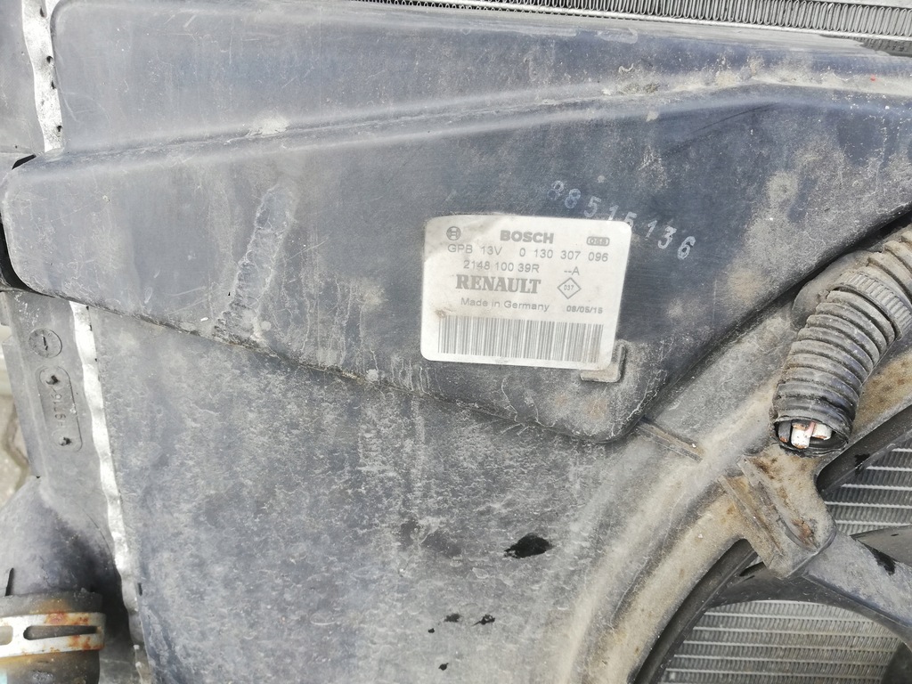 фото №2, Вентилятор радіатор renault laguna iii 2,0 dci