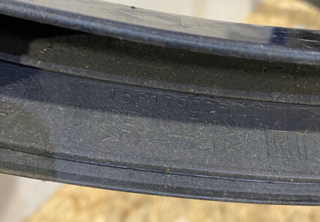 фото №5, Alfa romeo stelvio qv quadrifoglio молдинг накладка крыла правый задняя