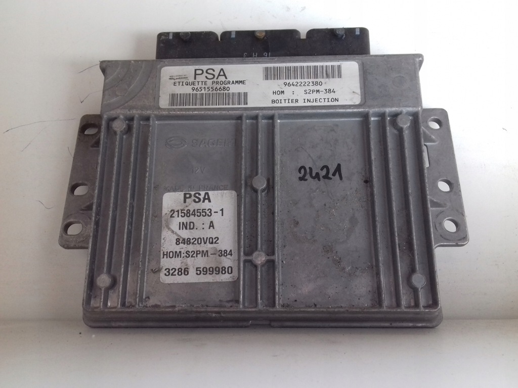 фото №1, Блок управления 9651556680 9642222380