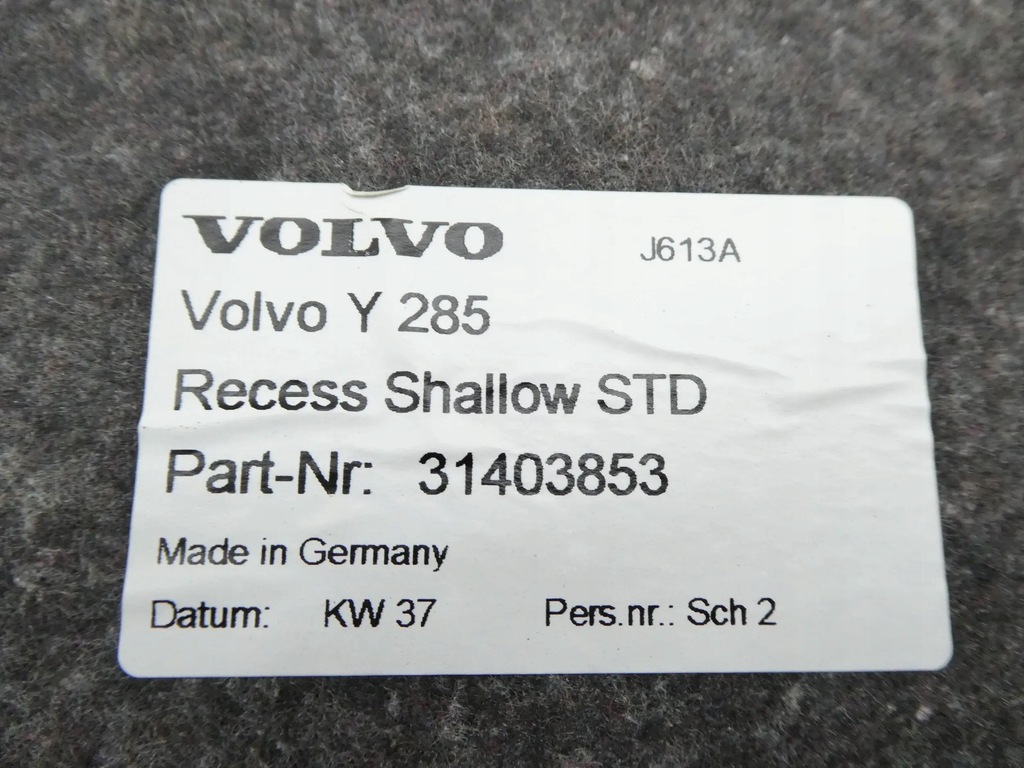 фото №7, Пол обшивка багажника комплект volvo v70 iii 31403853
