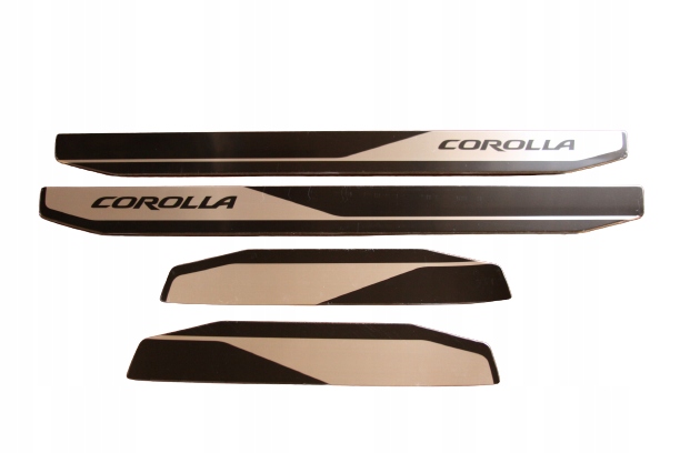 фото №1, Накладки na поріг алюміній kpl toyota corolla e21 hb