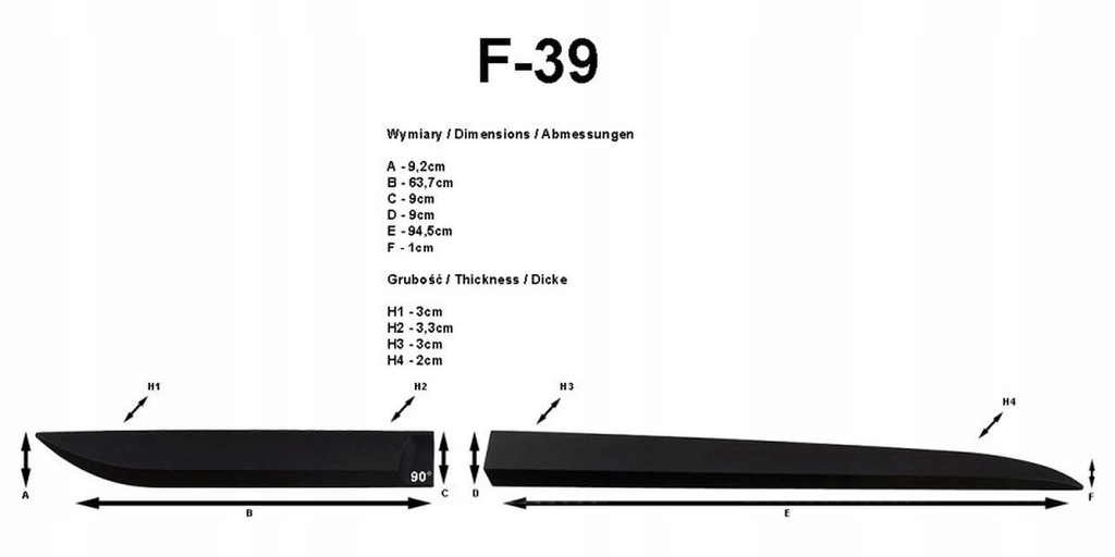 фото №8, Накладки бічний hyundai i40, 2011-2019, sedan, combi