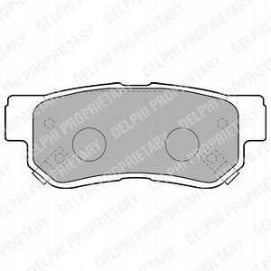 фото №2, Тормозные диски тормозные колодки задняя delphi kia magentis