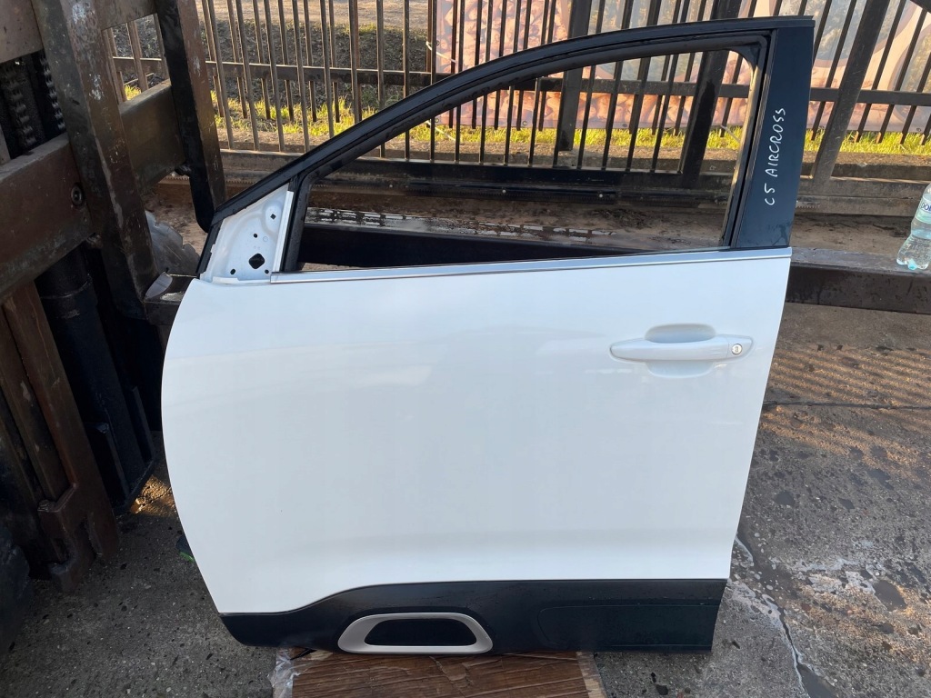 фото №1, Citroen c5 aircross дверь перед передние левая цвет белый