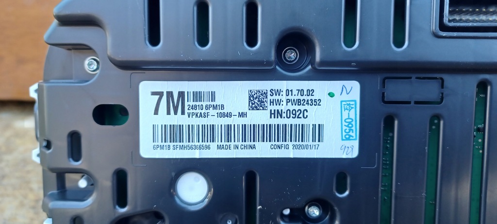 фото №7, Nissan juke ii f16 счетчик приборная панель 248106pm1b