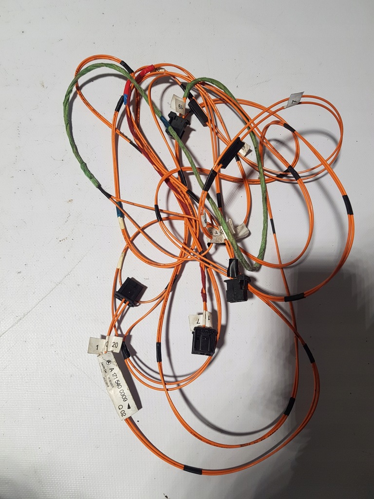 фото №1, Mercedes slk r171 w171 кабель волоконно-оптический кабель навигации