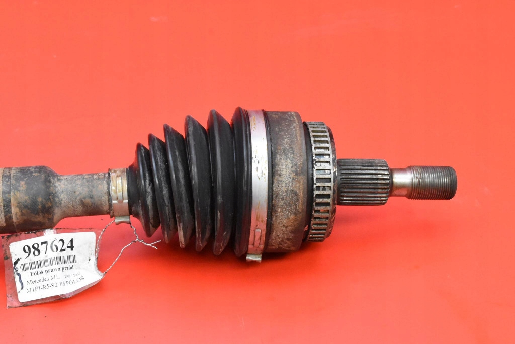 Приводной вал левая задний  задняя автоматическая коробка передач mercedes ml w163 4.0 cdi 250 km 4matic 01-05 Оригинал
