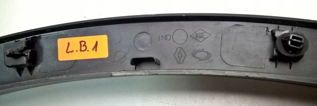 фото №12, Renault koleos ii 2016-2022 молдинг крила ліва задня оригінальний номер 788757946r