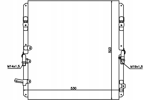 фото №11, Nissens 94053 конденсатор, кондиционер