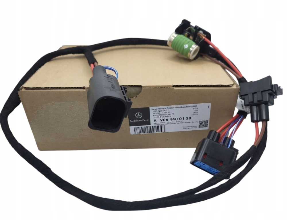 фото №1, Жгут вентиляторов резистор mercedes sprinter w906 a9064400138 оригинал