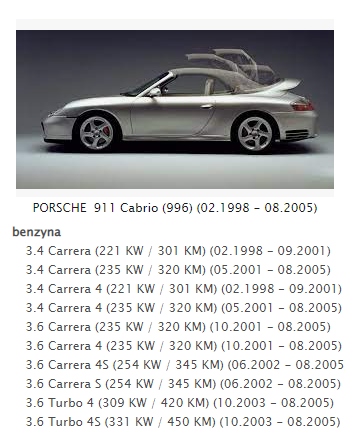 фото №12, Насос крыша porsche 911 996 997 99656106002