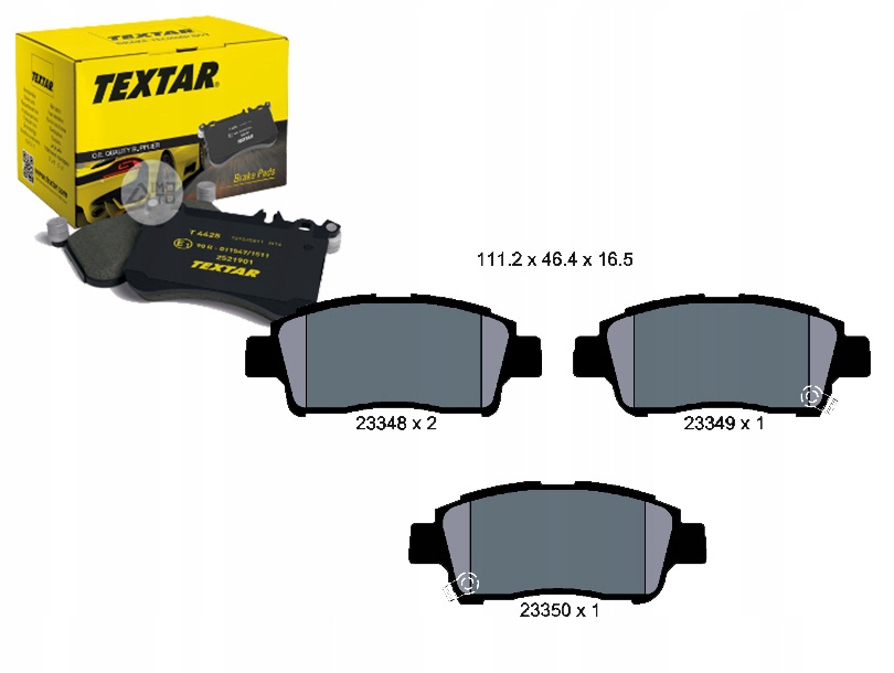 Купити Гальмівні колодки гальмівні toyota перед yaris 99- japonia ak