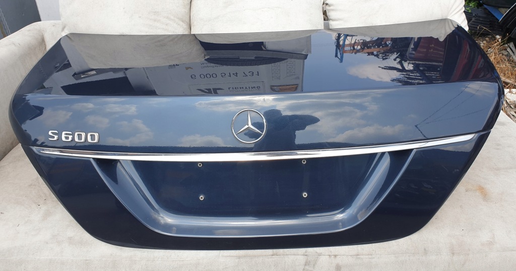 фото №1, Крышка багажника задняя багажника хром mercedes s w221 189 оригинальный номер
