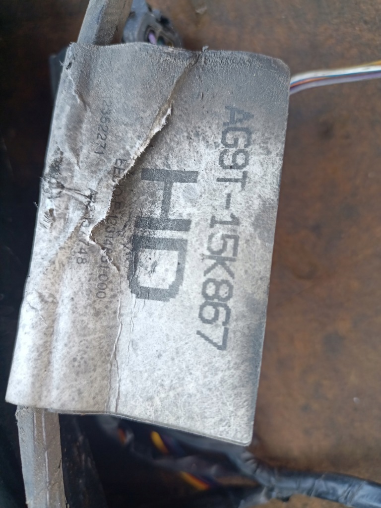 S-max mk1 10-15r электропроводка бампера pdc led противотуманная фара перед ag9t-15k867-hd с Разборки