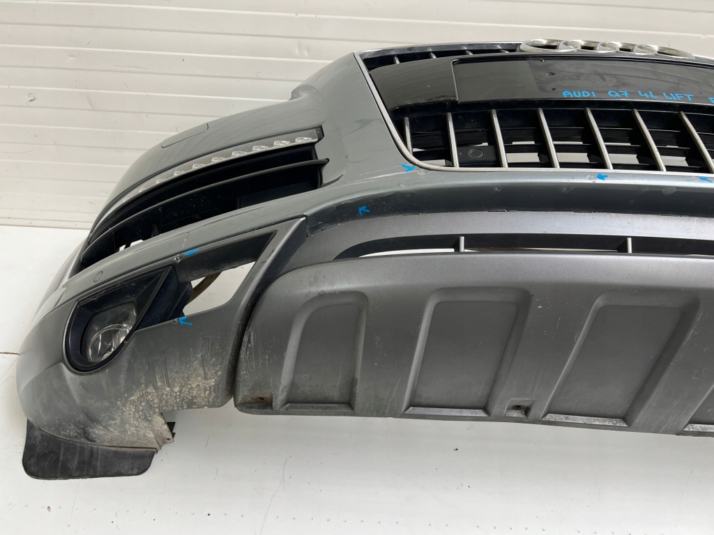 Бампер передній перед решітка радіатора решітка  audi q7 4l рестайлінг  комплектний  омивачі 4 pdc Київ