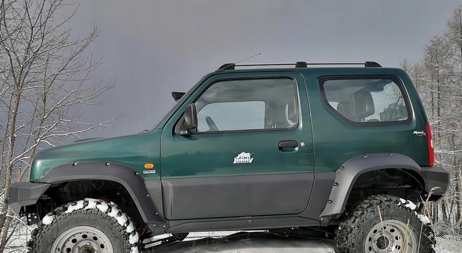 фото №7, Расширители крыльев suzuki jimny -12,5cm