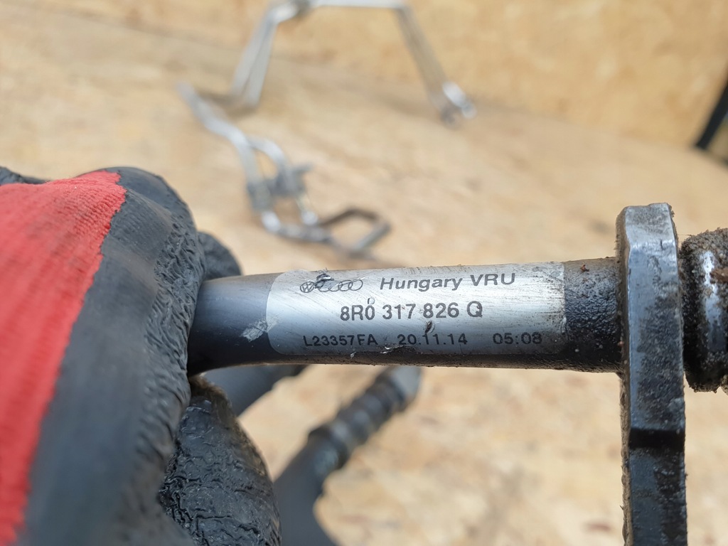 фото №7, Audi q5 8r провода усилителя масляные 8r0317826q 8r0317825p