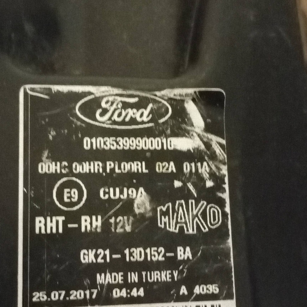 фото №11, Gk21-13d152-ba лампа правый перед ford transit tourneo custom б/у