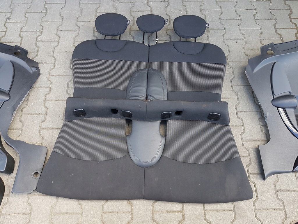 фото №8, Mini clubman 07-11r r55 сиденья заднее сиденье полукожа