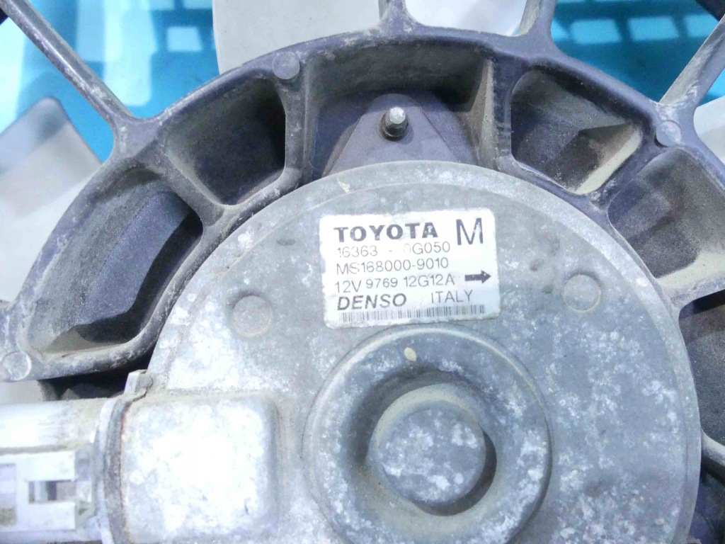 Вентилятор радиатора toyota avensis 2 t25 2.2d с Разборки