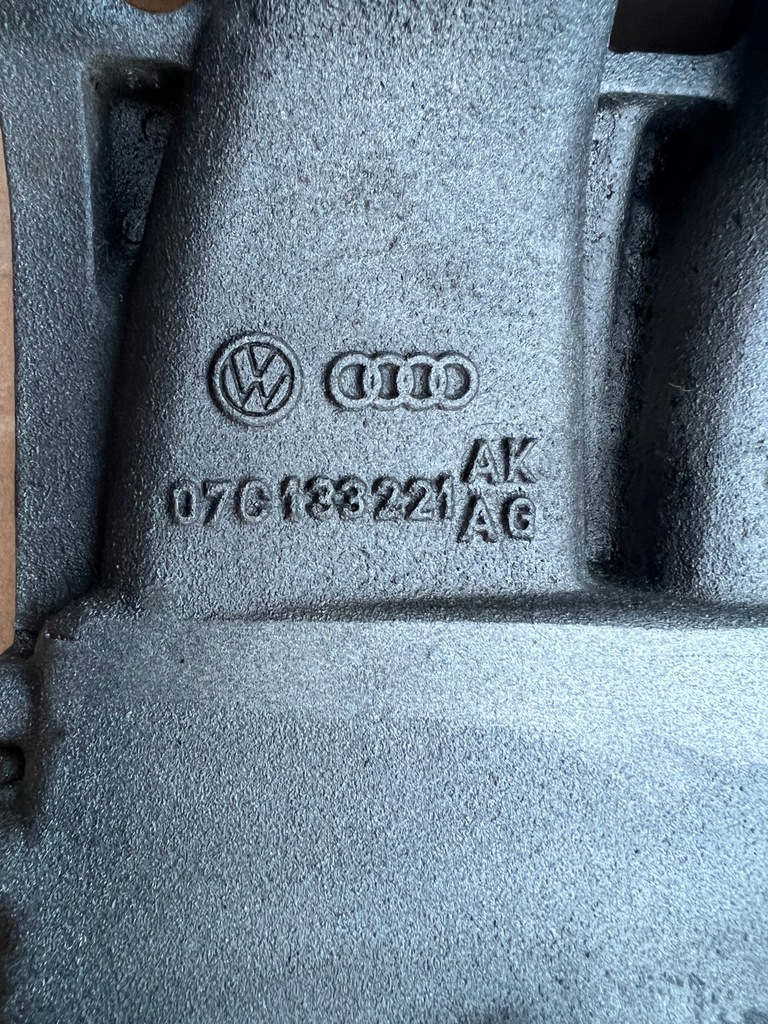 фото №7, Коллектор всасывающий audi a8 d3 w12 6.0 bht 07c133221ak