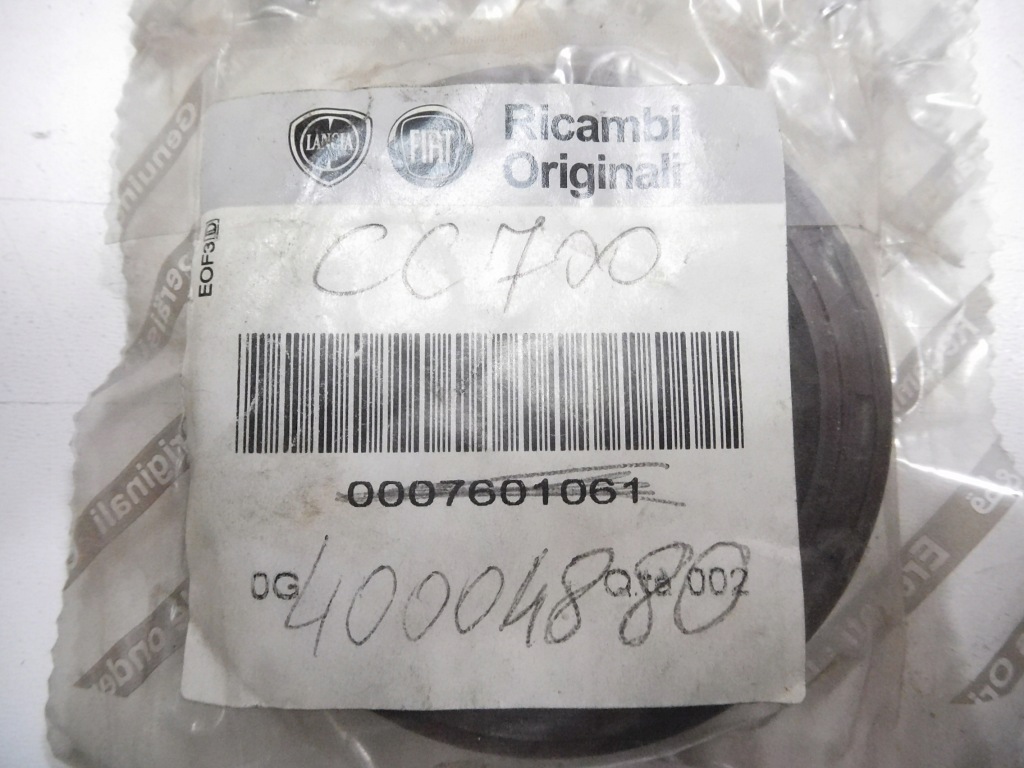 фото №6, Fiat оригінальний номер 40004880 кільце ущільнювальний вала, wał колінчастий