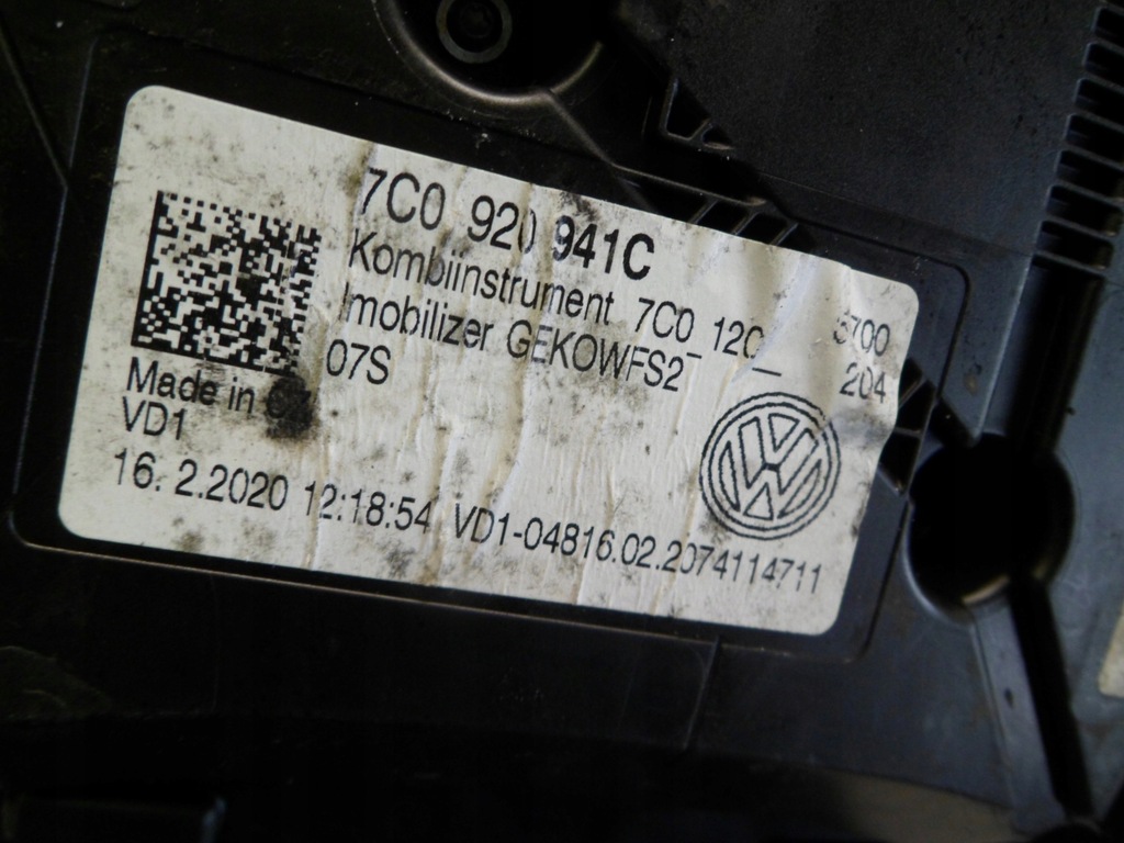 фото №5, Vw crafter ii man tge лічильник прилади uk 7c0920941c