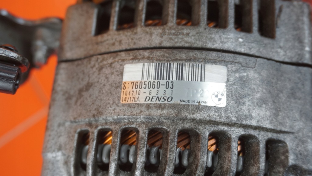 Bmw 1 f20 3 f30 1.6 b 14r 136km n13b16a генератор 7605060 104210-6331 Недорого