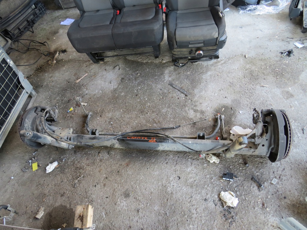 фото №1, Oś задня задня vw crafter ii 2