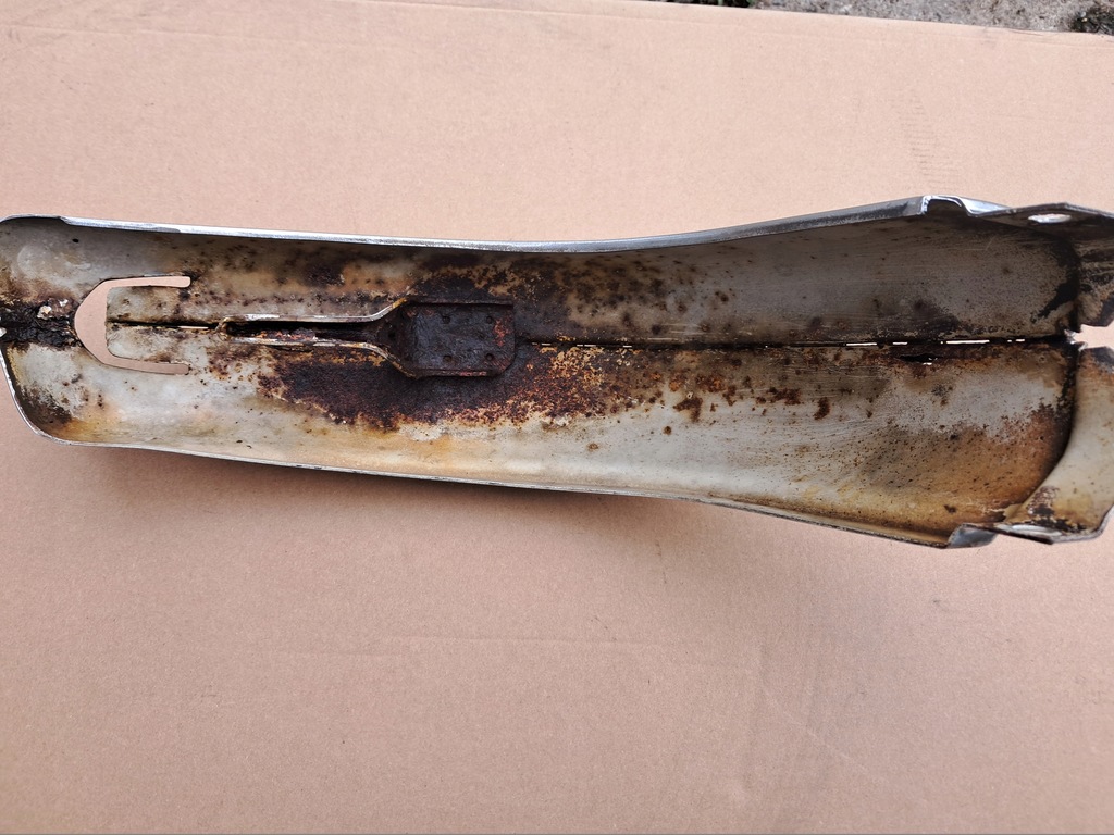 фото №6, Лівий кутик бампера передній mercedes w123 coupe 1238800370