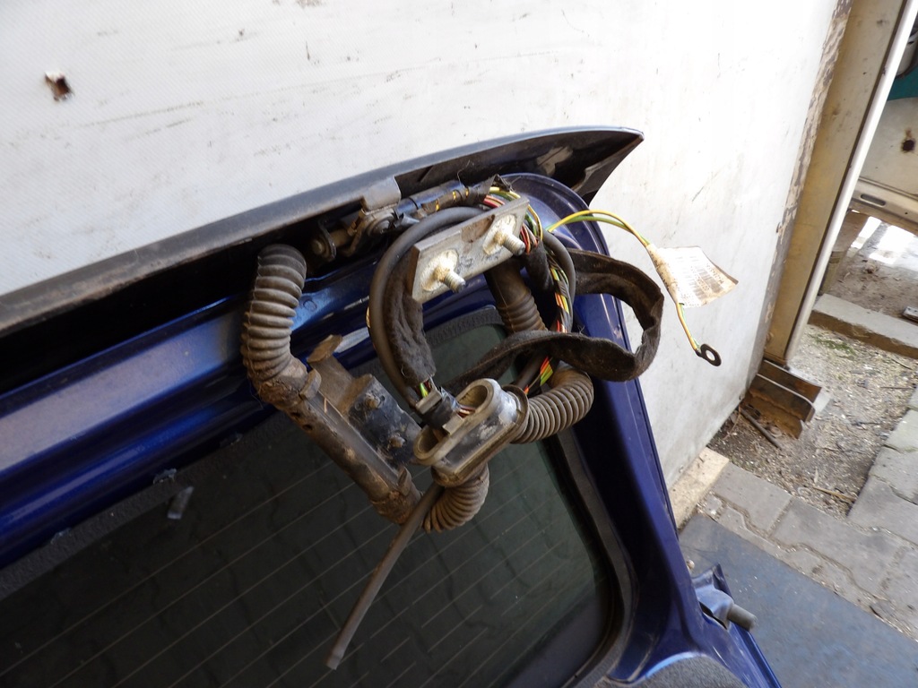 фото №10, Peugeot 206 sw крышка багажника задняя lak. ege